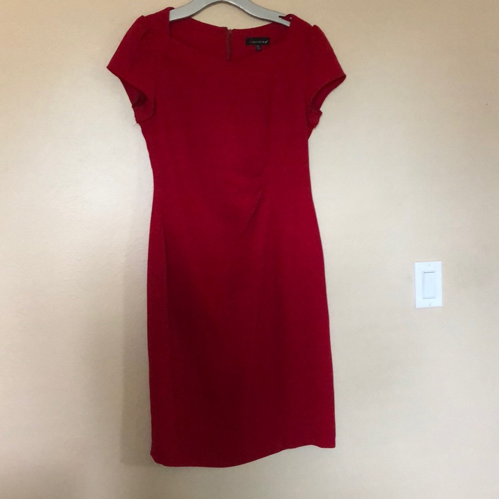 Red dress